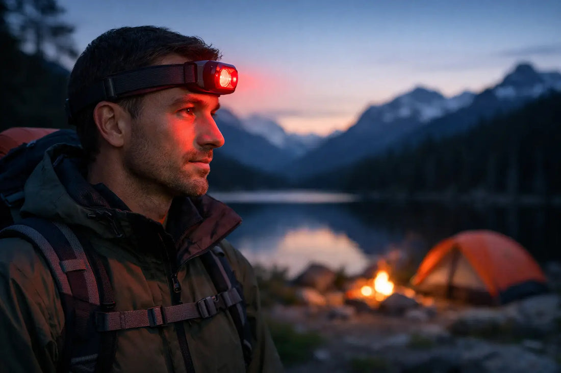 Stirnlampe mit Rotlicht Outdoor richtig wählen